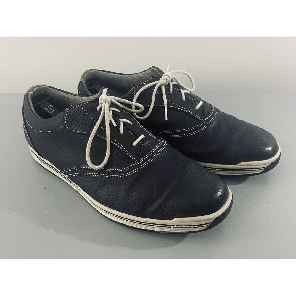 FootJoy Golf‎ Shoes Men's 11.5W Black Contour Series Spikeless Sneakers 54263